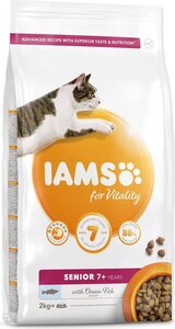 IAMS Cat Senior 2kg, oceanska riba