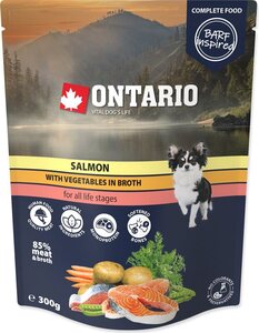 Ontario Dog vrećica 300g, losos i povrće