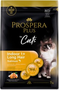 Prospera Plus Cat Indoor 1+ Long Hair 7kg, losos