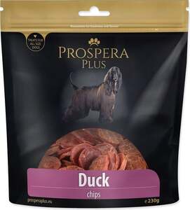 Prospera Plus Dog poslastica chips 230g, pačetina