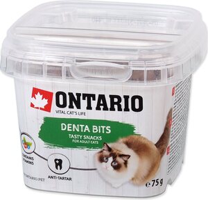 Ontario Cat Adult dentalna poslastica 75g, piletina