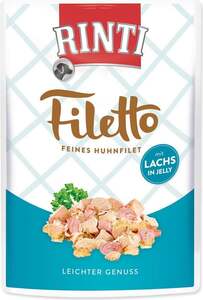 Rinti Filetto vrećica Adult Dog 100g, piletina i losos