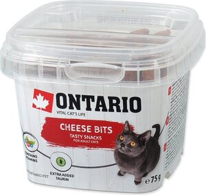 Ontario Cat Adult poslastica 75g, piletina i sir