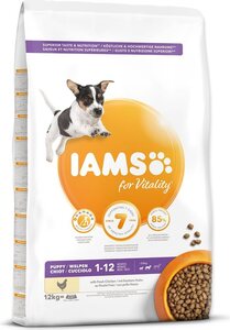 IAMS Puppy Small & Medium Breeds 12kg, piletina