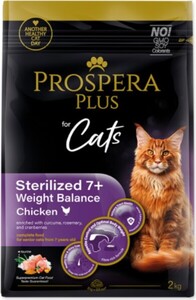 Prospera Plus Cat Sterilized 7+ Weight Balance 2kg, piletina