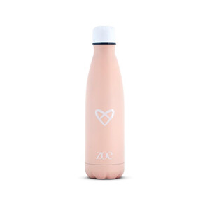 Zoe Stainless Steel Insulated Water Bottle, Pink, 500 ml