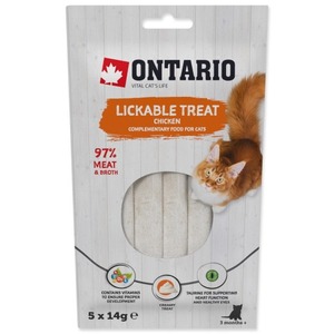 Ontario Cat poslastica 5x14g, piletina