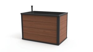 KETER Maple Mobile Urban Garden Bed, mobilna visoka vrtna gredica, 88L, smeđa boja