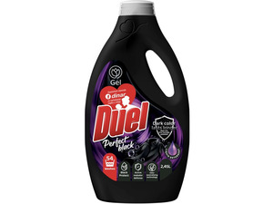 Duel tekući deterdžent Perfect Black 2,45 l, 54 pranja