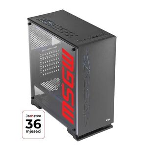 MSG Home i3 i229, Intel Core i3-12100, 8GB RAM, 500GB M.2 SSD, Intel UHD Graphics 730, FreeDOS, stolno računalo