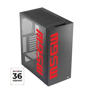 MSG Gamer i361, Intel Core i5-12400F, 16GB RAM, 1TB M.2 SSD, nVidia GeForce RTX 3050, FreeDOS, stolno računalo