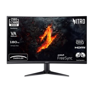 Acer monitor Nitro ED271UP3BMIIPX, UM.HE1EE.306, 27", VA, WQHD, 180Hz, 1ms