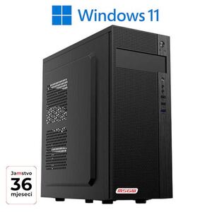 MSGW Office R5 a104, AMD Ryzen 5 5600GT, 16GB RAM, 1TB M.2 SSD, AMD Radeon Graphics, Windows 11 Pro, stolno računalo