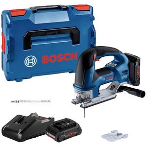 BOSCH Professional akumulatorska ubodna pila GST 18V-155 BC, 2x4.0Ah ProCORE akumulator, punjač GAL 18V-40, L-Boxx kovčeg