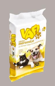 Vaf vlažne maramice za kućne ljubimce, neutralizator mirisa, 50/1