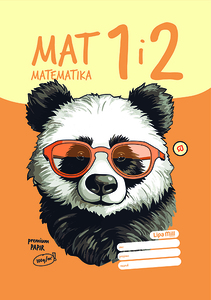 Pisanka Matematika 1 i 2 LIPA MILL, B5 kvadratići, 24 lista, meki uvez