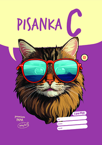 Pisanka C LIPA MILL, B5 linije, 24 lista, meki uvez