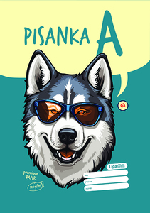 Pisanka A LIPA MILL, B5 linije, 16 listova, meki uvez