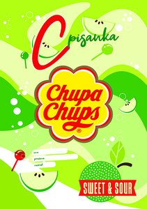 Pisanka C Chupa Cgups, B5 linije, 24 lista, meki uvez