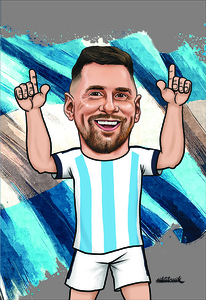 Bilježnica Football Icons, A4 kvadratići, 40 lista, meki uvez