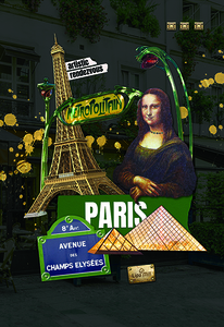 Bilježnica Collage Cities, A4 linije, 40 lista, meki uvez
