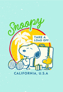 Bilježnica Snoopy, A4 kvadratići, meki uvez