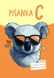 Pisanka C LIPA MILL, B5 linije, 24 lista, meki uvez
