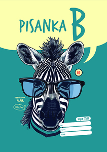 Pisanka B LIPA MILL, B5 linije, 16 listova, meki uvez