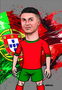Bilježnica Football Icons, A4 kvadratići, 40 lista, meki uvez