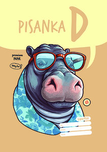 Pisanka D LIPA MILL, B5 linije, 48 listova, meki uvez