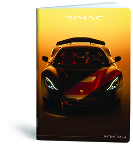 Pisanka Matematika 1 i 2 Rimac, B5 kvadratići, 24 lista, meki uvez