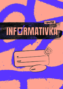 Informativka LIPA MILL, B6 linije, 120 listova, tvrdi uvez