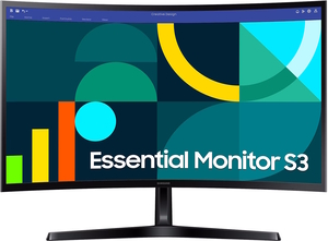 Samsung 27" monitor S3 S36GD LS27D366GAUXEN, VA, FHD, 100Hz, 4ms, 1xVGA, 1xHDMI, Zakrivljen
