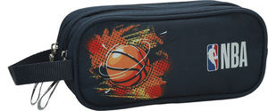 Pernica, četvrtasta, 2 zipa, NBA, plava