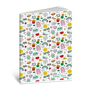 Bilježnica  Blasetti Scuola Imperdibili pattern, A4 linije, 50 listova, meki uvez