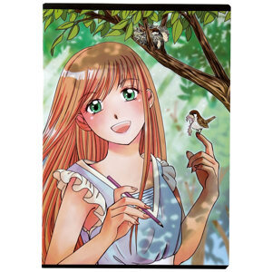 Bilježnica Favini Manga, A4 linije, 42 lista, meki uvez