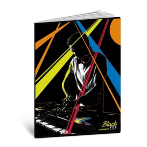 Bilježnica  Blasetti Scuola Imperdibili Black pop, A4 kvadratići, 50 listova, meki uvez