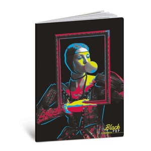 Bilježnica  Blasetti Scuola Imperdibili Black pop, A4 kvadratići, 50 listova, meki uvez