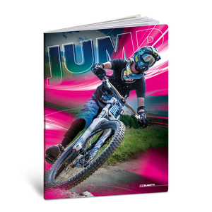 Bilježnica  Blasetti Scuola Sport emotions, A4 Linije, 42 listova, meki uvez