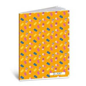 Bilježnica  Blasetti Scuola Imperdibili pattern, A4 linije, 50 listova, meki uvez