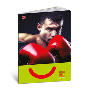 Bilježnica  Blasetti Scuola Sport smile, A4 linije, 38 listova, meki uvez