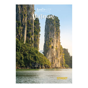Bilježnica Street TRAVEL TO, A4 linije, 54 lista, meki uvez