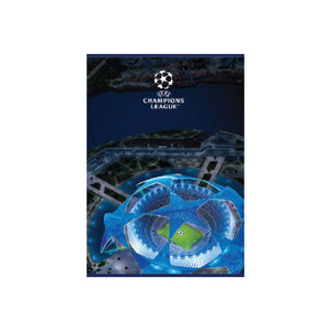 Bilježnica UEFA Champions League, A4 kvadratići, 54 lista, meki uvez