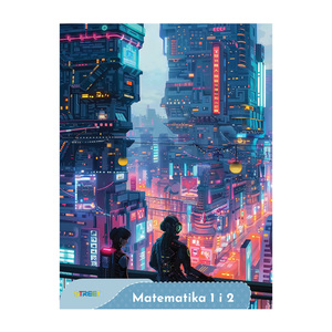 Pisanka Matematika 1 i 2 STREET MIX, B5 kvadratići, 24 lista, meki uvez