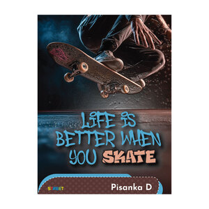 Pisanka D  STREET GOLD MIX, B5 linije, 48 listova, meki uvez