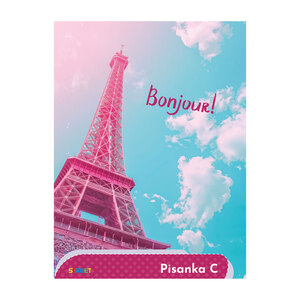 Pisanka C  STREET GOLD MIX, B5 linije, 24 listova, meki uvez
