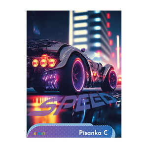Pisanka C  STREET GOLD MIX, B5 linije, 24 listova, meki uvez