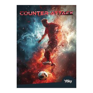 Bilježnica Sky sport, A4 linije, 42 lista, meki uvez