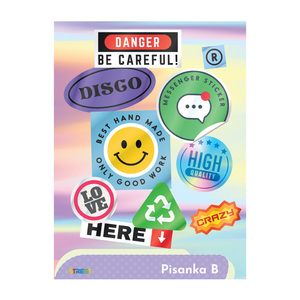 Pisanka B  STREET GOLD MIX, B5 linije, 16 listova, meki uvez