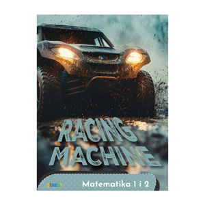 Pisanka Matematika 1 i 2  STREET GOLD MIX, B5 kvadratići, 24 lista, meki uvez